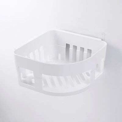 Estante Esquinero Organizador con Ventosa Bathlux